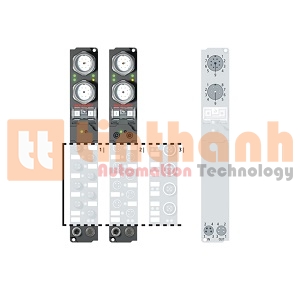 IP2300-B400 - Fieldbus Box digital 4 input / 4 output 24VDC Beckhoff