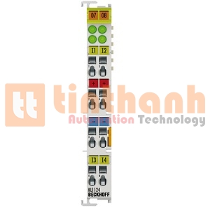 KL1164 - Bus terminal 4 kênh digital input 24VDC Beckhoff