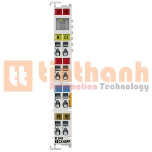 KL2701 - Bus terminal 1 kênh solid state relay output Beckhoff