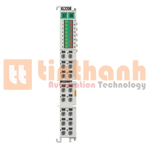 KL3208-0010 - Bus terminal 8 kênh analog input PT1000/Ni1000 Beckhoff