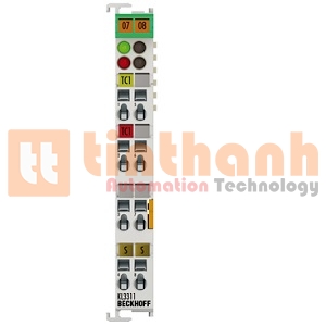 KL3311 - Bus terminal 1 kênh analog input TC 16 bit Beckhoff