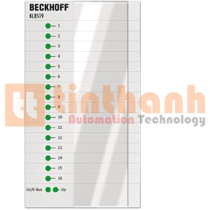 KL8519 - Mô đun tín hiệu 16 kênh digital input Beckhoff
