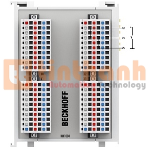 KM1004-0001 - Mô đun 32 kênh digital input 24VDC Beckhoff