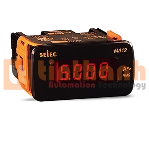 MA12 (48x96) - Đồng hồ đo dòng điện dạng LED Selec