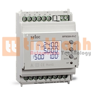 MFM384-R-C (70x90) - Đồng hồ đo đa chức năng Selec