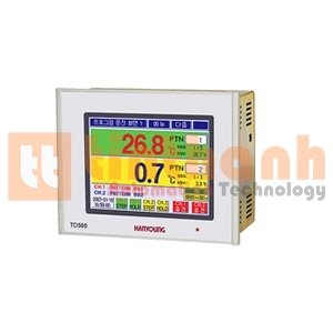 TD500-N1 - Bộ điều khiển nhiệt độ 2 kênh TD500 5.7'' Hanyoung Nux