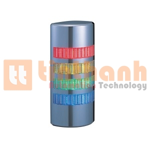 WE-402FB-RYGB - Đèn tháp LED 3 tầng 37.5mm gắn tường PATLITE