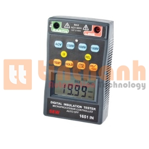 Đồng hồ đo điện trở cách điện SEW 1651 IN (1000VDC, 500VAC, 0-2000MΩ)