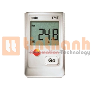 Bộ ghi dữ liệu nhiệt độ mini Testo 174T (0572 1560,-30 đến +70°C, IP65, không bao gồm cáp USB)