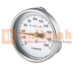Đồng hồ đo nhiệt độ bề mặt lưỡng kim SK Sato 2340-20 (0~200°C)