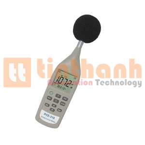 Máy đo độ ồn âm thanh PCE 318-ICA (26~130 dB)