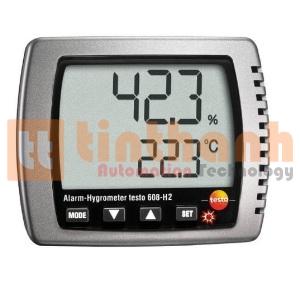 Đồng hồ đo độ ẩm, nhiệt độ 70°C, 98 %rH Testo 608-H2