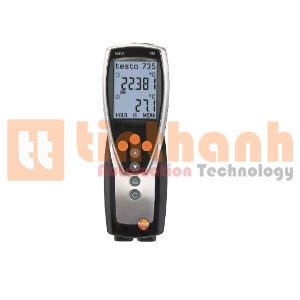 Máy đo nhiệt độ 3 kênh Testo 735-1 (0560 7351, -200 ~ +1760°C, IP65)