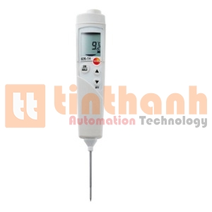 Máy đo nhiệt độ hồng ngoại và đầu đo xuyên thực phầm Testo 826-T4 (0563 8284, -50 ~ +300°C)