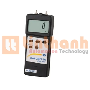 Máy đo áp suất chênh lệch PCE 910 (±1~2000 mbar)