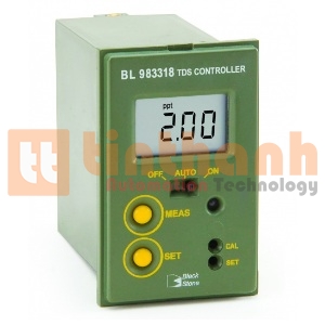 Bộ điều khiển TDS Mini Online Hanna BL983318-1 (10.00 g/L)