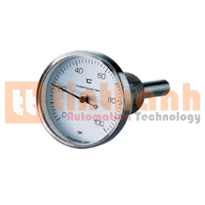 Đồng hồ đo nhiệt độ lưỡng kim SK Sato BM-T-40S (2440-B, Đường kính mặt 42mm)