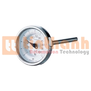 Đồng hồ đo nhiệt độ lưỡng kim SK Sato BM-T-60S (2460-B, Đường kính mặt 60mm)