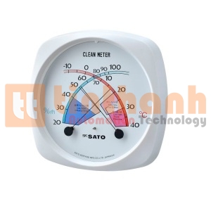 Đồng hồ đo độ ẩm, nhiệt độ SK Sato Clean Meter (1018-00, -10~40°C, 20~100%rh)