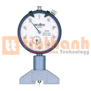 Đồng hồ đo độ lồi, lõm kiểu cơ Teclock DM-252 (5mm, 4mm/0.01mm)