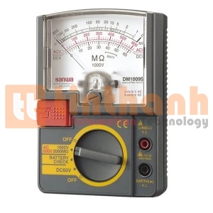 Máy đo điện trở cách điện Sanwa DM1009S (2000MΩ/1000V)