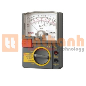 Đồng hồ đo điện trở cách điện Sanwa DM509S (500V, 1000MΩ)