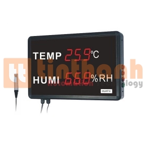 Đồng hồ đo nhiệt độ, độ ẩm Huato HE218A-EX (38.5 × 24.2 × 4.6 cm, tầm nhìn 20m)