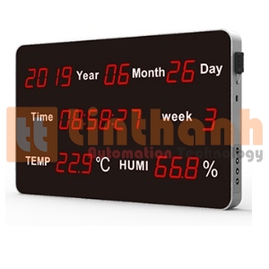 Bảng LED hiển thị thời gian, nhiệt độ, độ ẩm Huato HE218B
