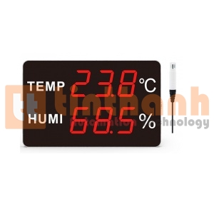 Đồng hồ đo nhiệt độ, độ ẩm Huato HE230A-EX (38.5 × 24.2× 4.6 cm, Tầm nhìn 40m)