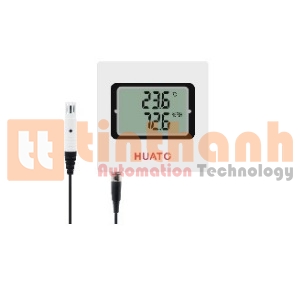 Thiết bị đo nhiệt độ và độ ẩm Huato HE500A-EX (4~20mA, Cảm biến dài ngoài, có thể kết nôi PLC)