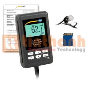 Máy đo liều lượng âm thanh (30~130 dB, kèm Certificate ISO) PCE NDL 10-ICA