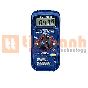 Máy đo nhiệt độ, độ ẩm, ánh sáng, tiếng ồn PCE-222