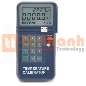 Máy hiệu chuẩn nhiệt độ TES Prova 125 (K, J, E, T, R, S, N, L, U, B, C)
