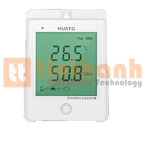 Thiết bị đo và ghi dữ liệu nhiệt độ, độ ẩm không dây Huato S700-EX (-40~85℃, 0%RH~95%RH, WiFi)