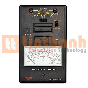 Đồng hồ kiểm tra điện trở cách điện SEW ST-1503 (1kV, 2000MΩ, chỉ thị kim)