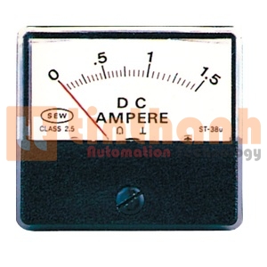 Đồng hồ đo điện DC gắn tủ SEW ST-38U (2%)
