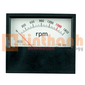Đồng hồ đo điện gắn tủ đa năng SEW ST-670B (2% DC, 2.5% AC, 2.0% tần số)