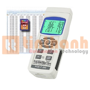 Máy đo nhiệt độ tiếp xúc PCE T390