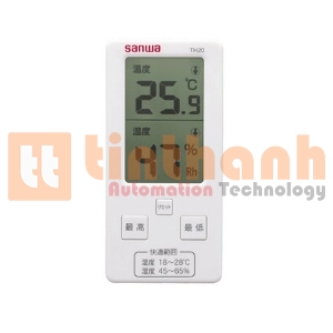 Đồng hồ đo nhiệt độ,độ ẩm Sanwa TH20
