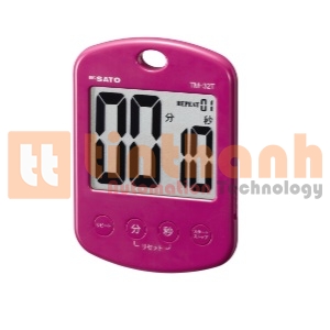 Đồng hồ bấm giờ có lặp lại SK Sato TM-32T (P) Pink (1800-00, 10 giây~99 phút 59 giây)