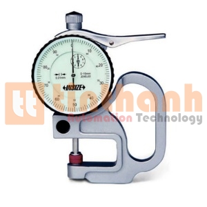 Đồng hồ đo độ dày vật liệu kiểu cơ Insize 2364-10 (10mm/0.01mm)