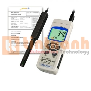 Thiết bị đo ghi nhiệt độ, độ ẩm PCE 313A-ICA