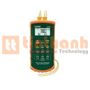 Máy đo nhiệt độ tiếp xúc 2 kênh Extech 421509