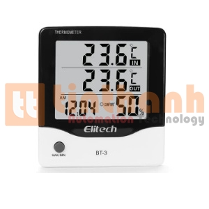 Đồng hồ đo nhiệt độ độ ẩm Elitech BT-3 (0-50°C)