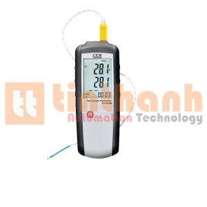 Máy đo nhiệt độ cặp nhiệt loại K/J CEM DT-3610B (Type K/J, single input)