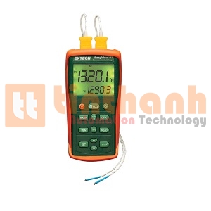 Máy đo nhiệt độ tiếp xúc 2 kênh (J, K, E, T, R, S, N) Extech EA15