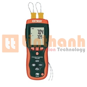 Máy đo nhiệt độ 2 kênh Extech HD200