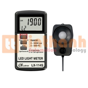 Thiết bị đo ánh sáng LED Lutron LX-114S (50,000 Lux, C.I.E)