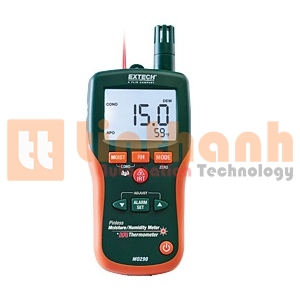 Máy đo độ ẩm đa năng Extech MO290 (độ ẩm gỗ, vật liệu, không khí, nhiệt độ IR)