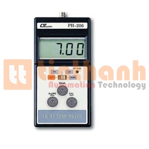Thiết bị đo PH và nhiệt độ Lutron PH-206 (0 to 14 pH, 0 to 100°C)
